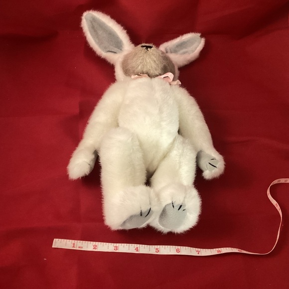 Vintage 1990 the Boyd’s Collection plush bear in a rabbit suit - Picture 9 of 10